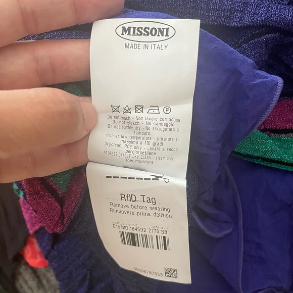 Missoni Multi Color Mermaid Knit Dress - Picture 4 of 4